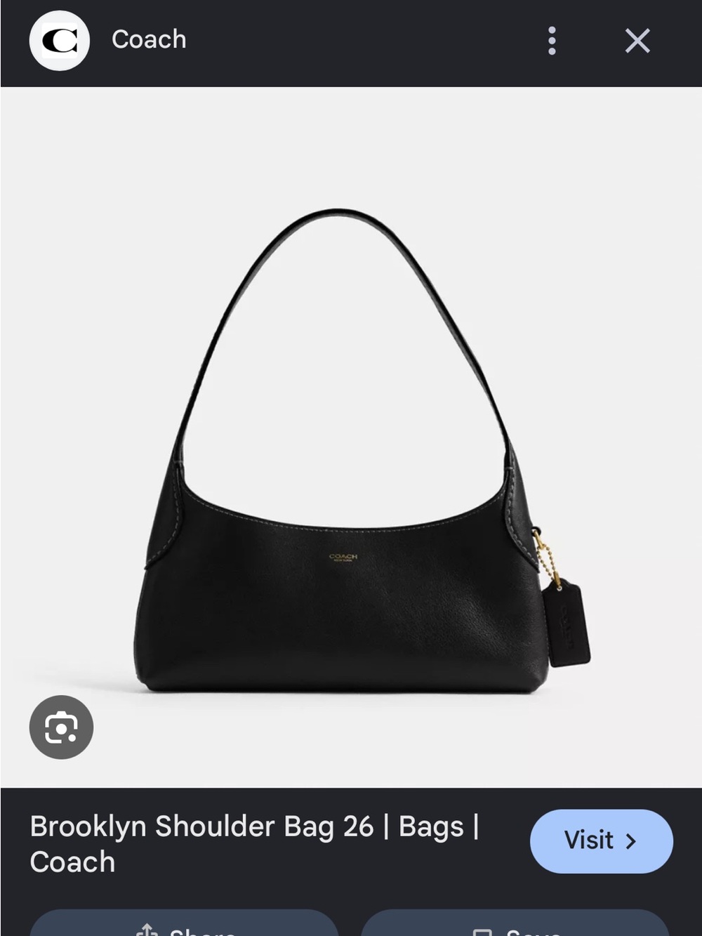 ISO Small Coach Brooklyn Bag 23,26,28